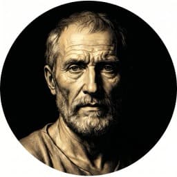 Epictetus, imagined in the Lumis style