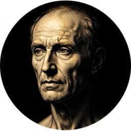 Seneca, imagined in the Lumis style